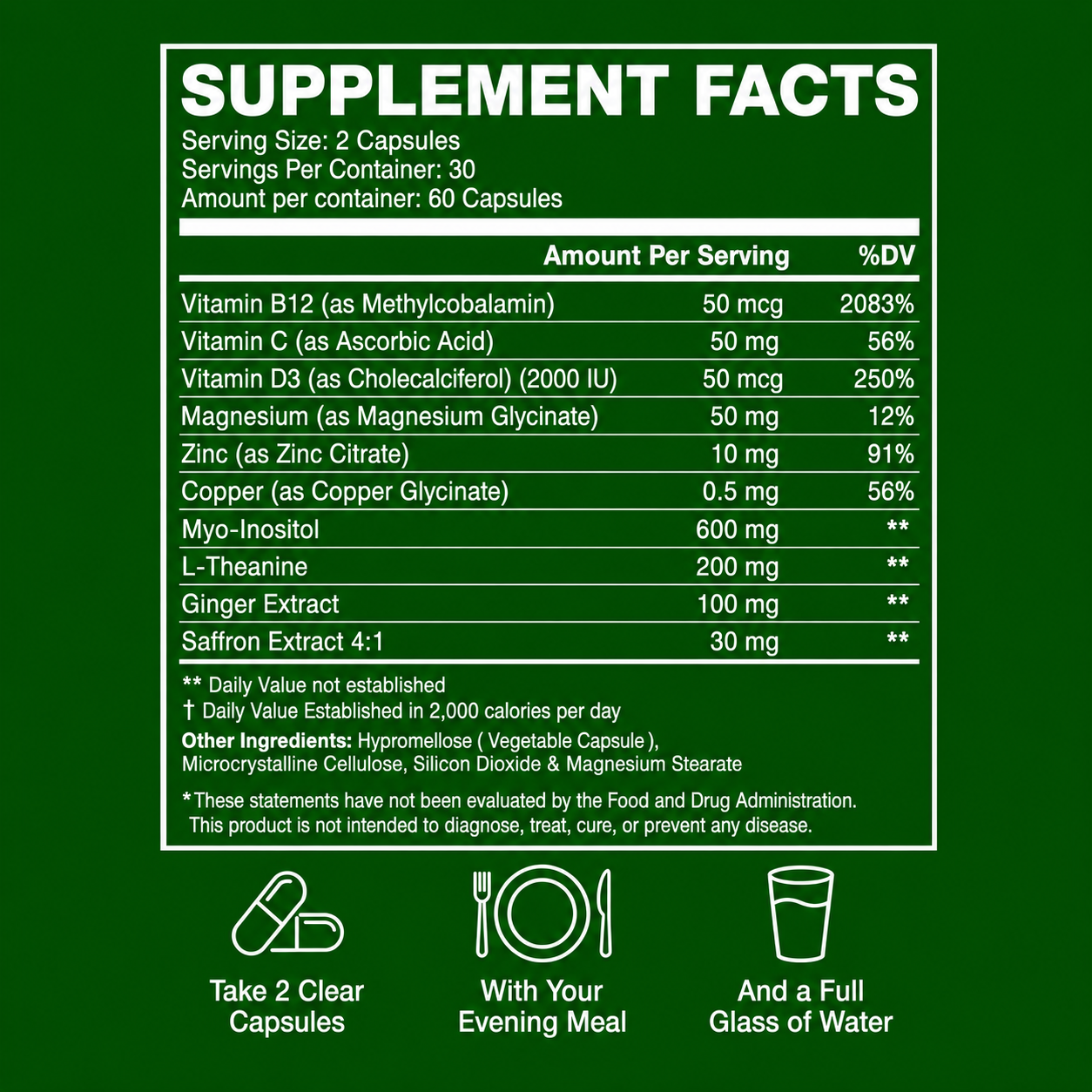 Aevera Recovery Foundation Capsules