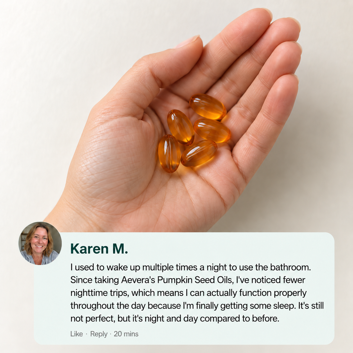 Pumpkin Seed Oil Softgels - Bladder Health Supplement
