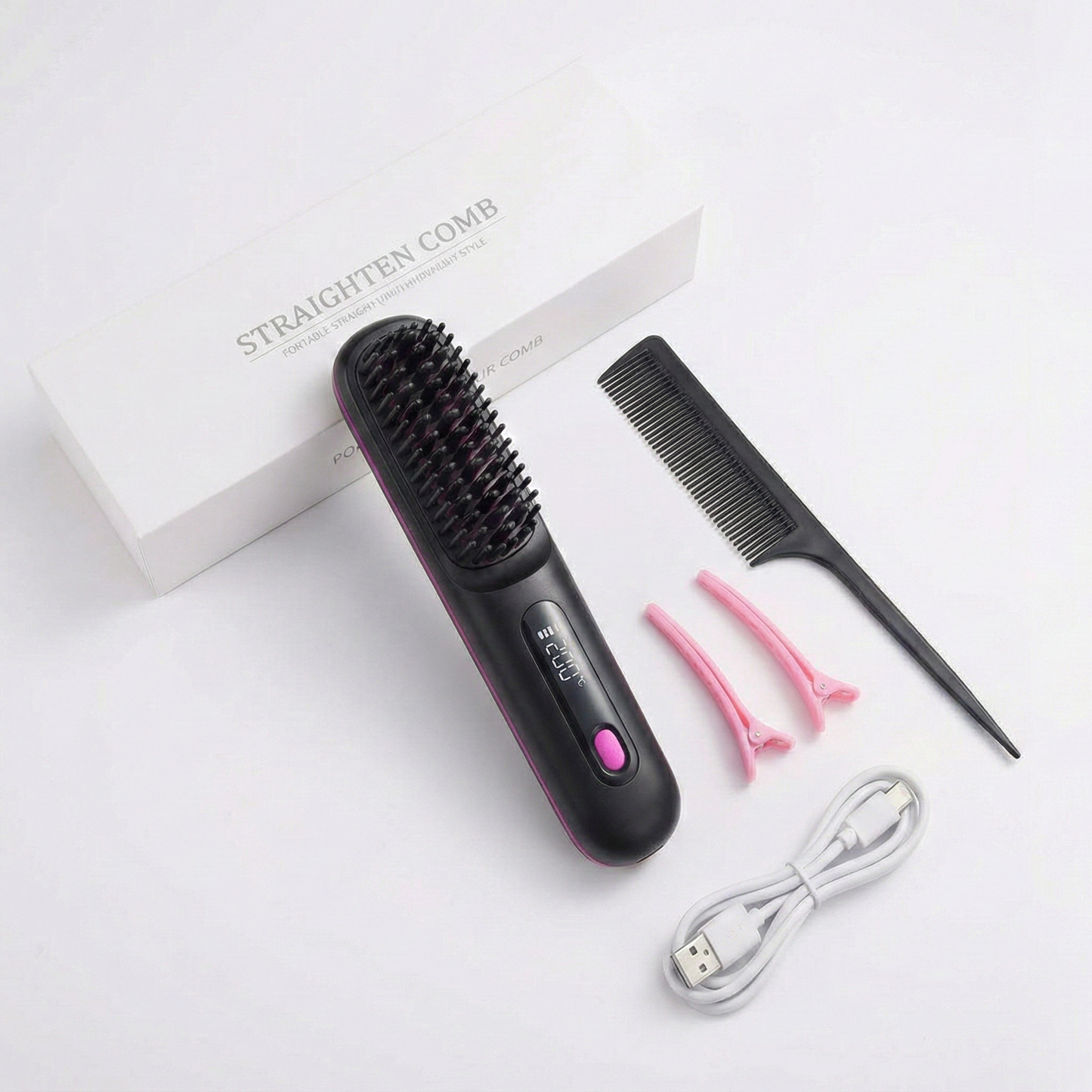 SilkBrush GO - Salon-Smooth Hair in 5 Minutes On The Go
