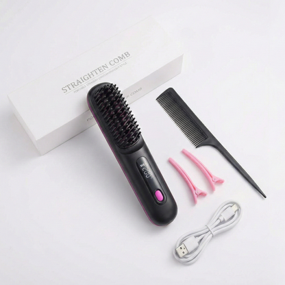 SilkBrush GO - Salon-Smooth Hair in 5 Minutes On The Go